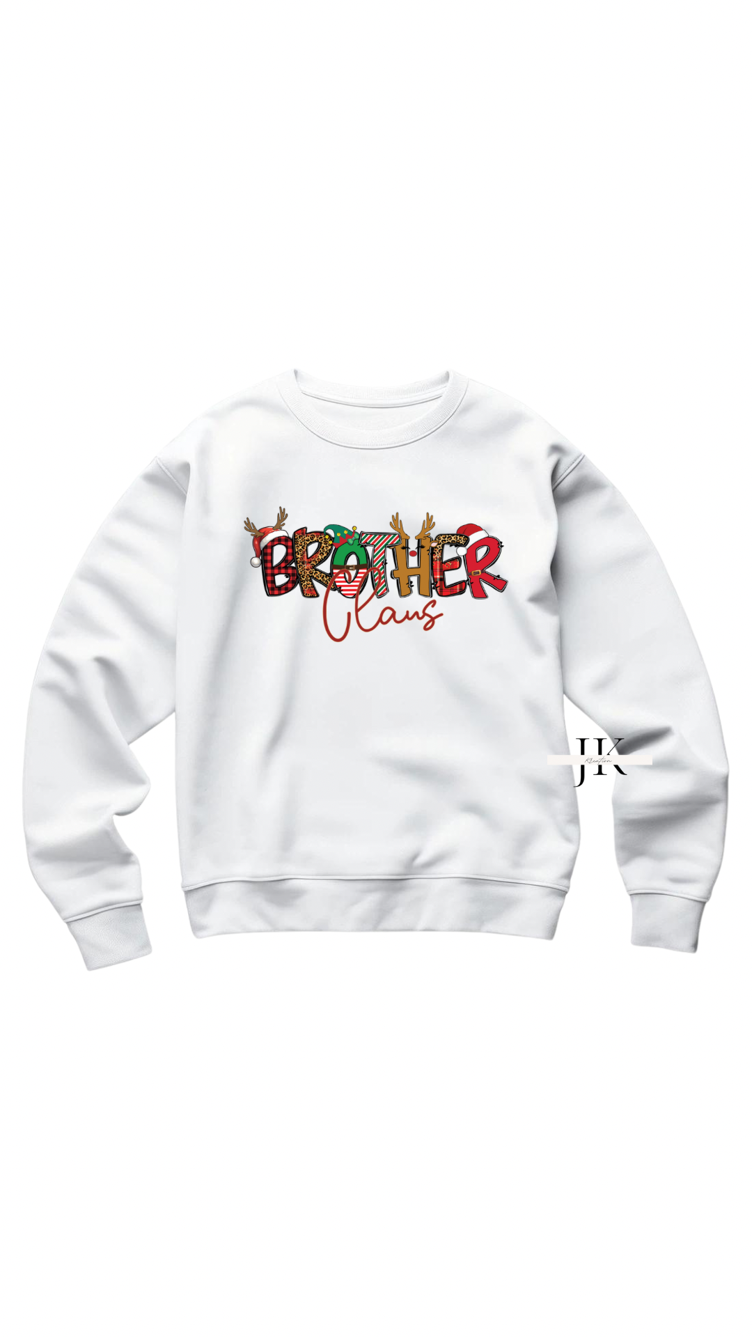 Brother Claus Christmas Crewneck Sweatshirt - J K Kreation