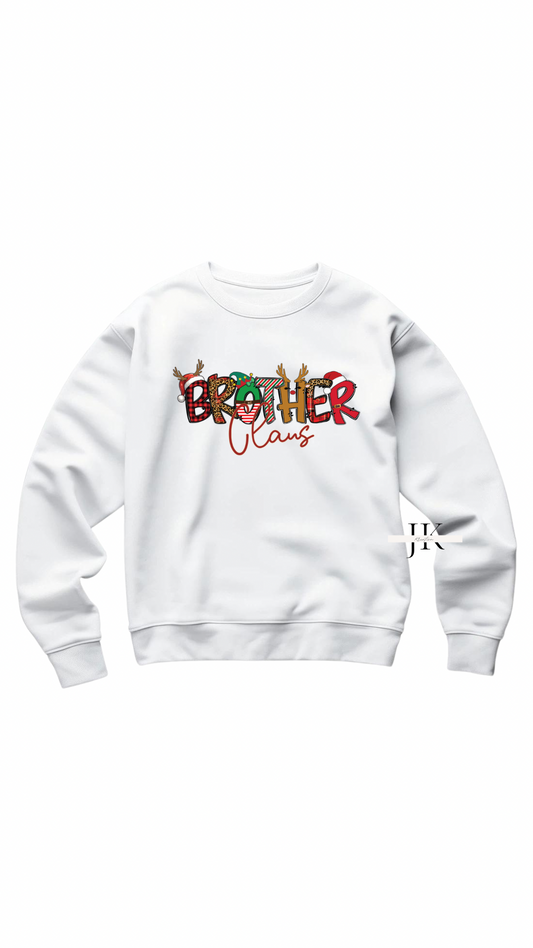 Brother Claus Christmas Crewneck Sweatshirt - J K Kreation