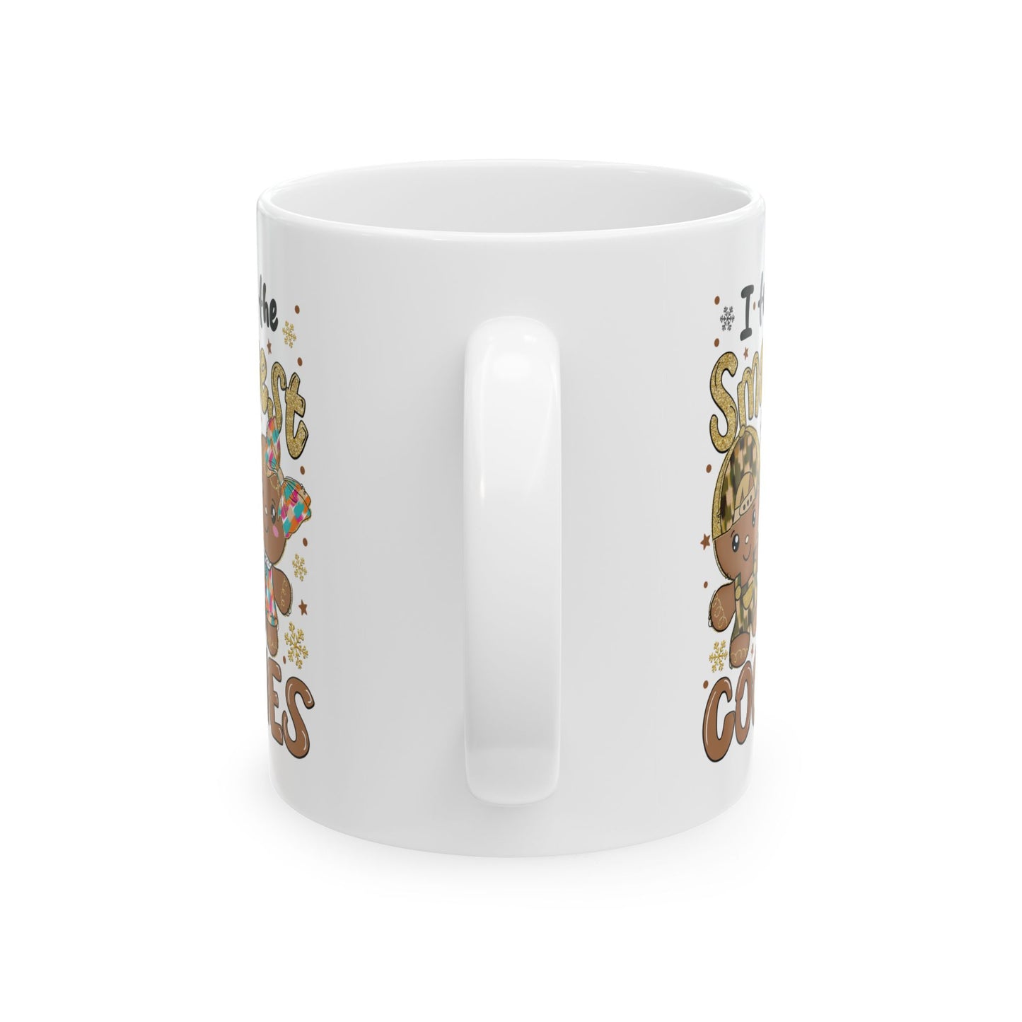 Teacher Mug - Smartest Cookies - Christmas Holiday Gift - J K Kreation
