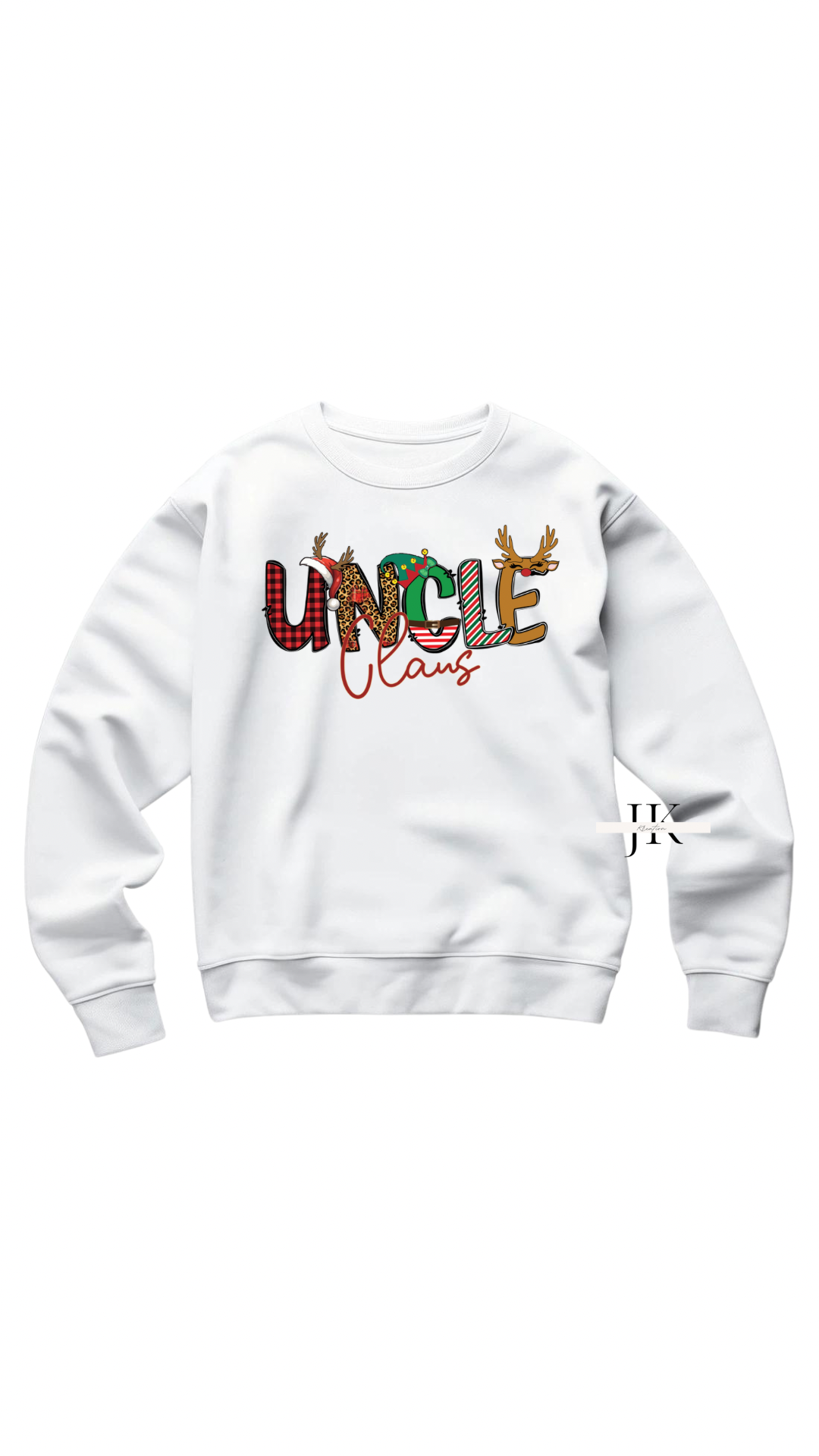 Uncle Claus Christmas Crewneck Sweatshirt - J K Kreation