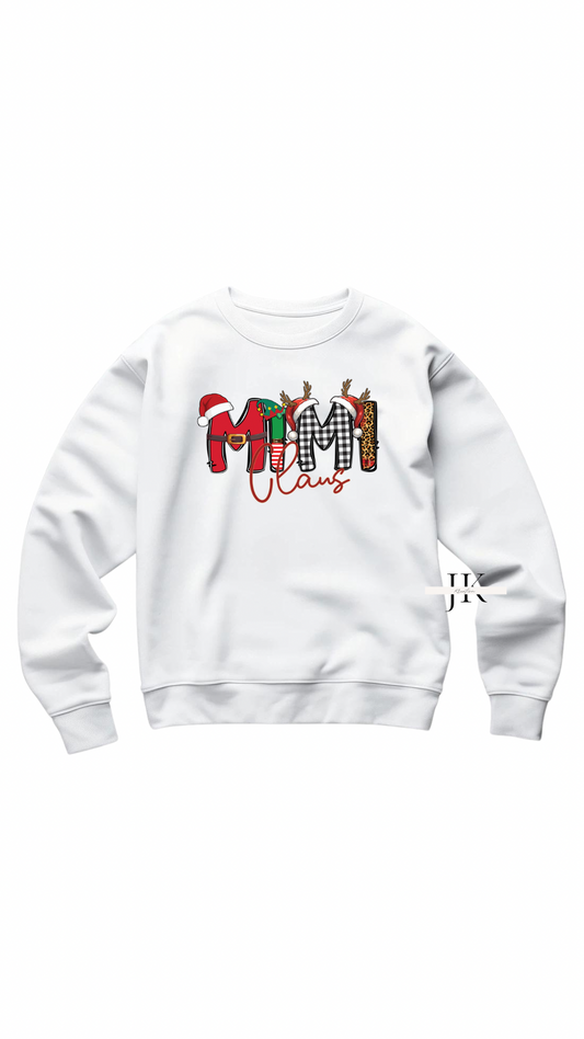 Mimi Claus Christmas Crewneck Sweatshirt - J K Kreation