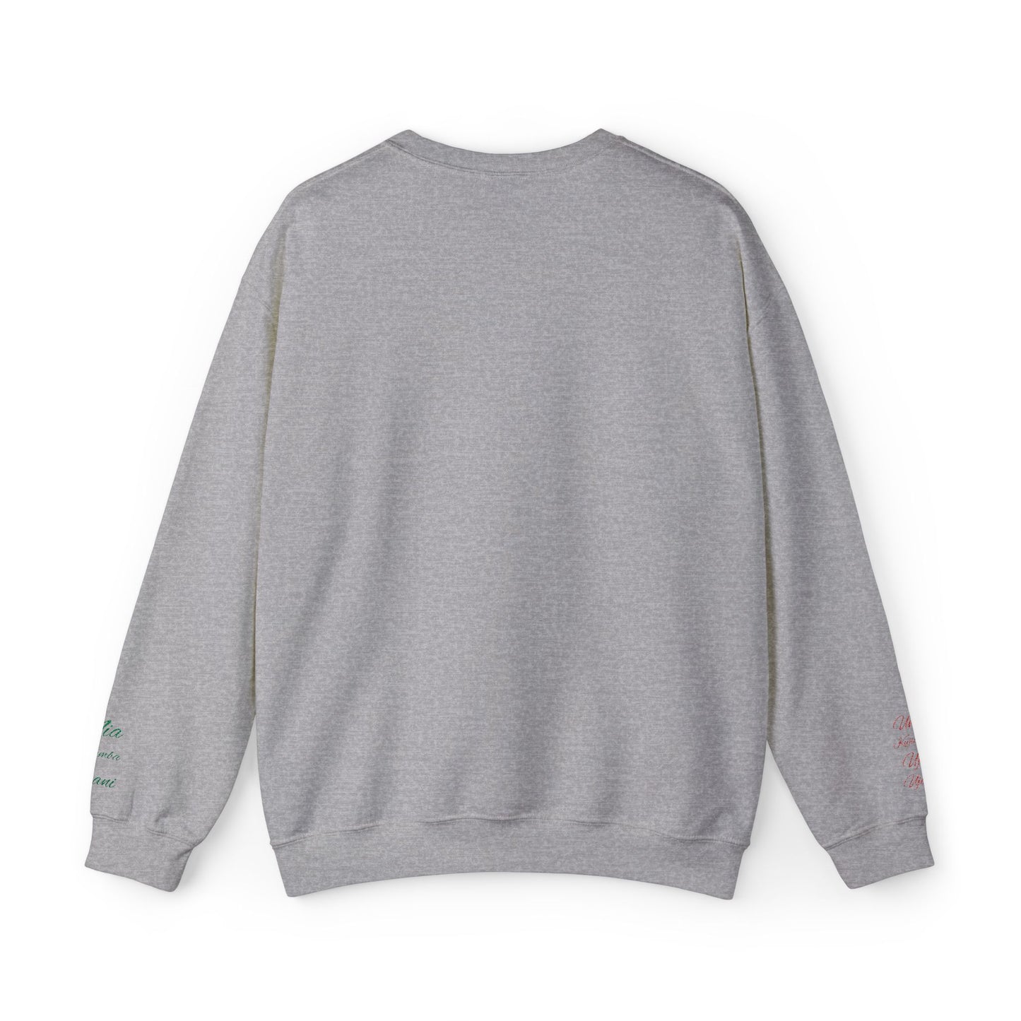 Kwanzaa Embroidered Sweatshirt - 7 Principles Edition